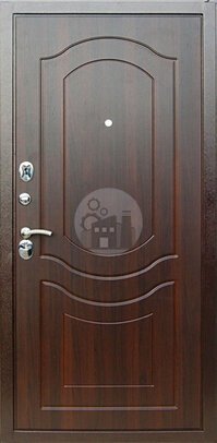 металлическая входная дверь для дачи, отделка мдф - внутренняя часть двери ДВ-882