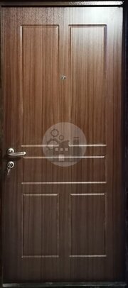 стальная дверь с внутренними петлями, отделка мдф-ДВ-1931