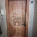 реальная установка двери с отделкой откосов